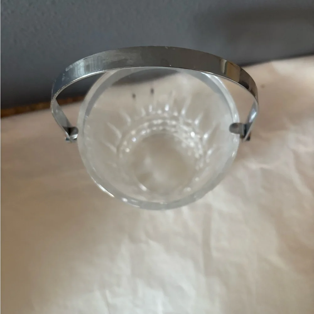 Cristal d’ Arques vintage collectible lead crystal ice bucket